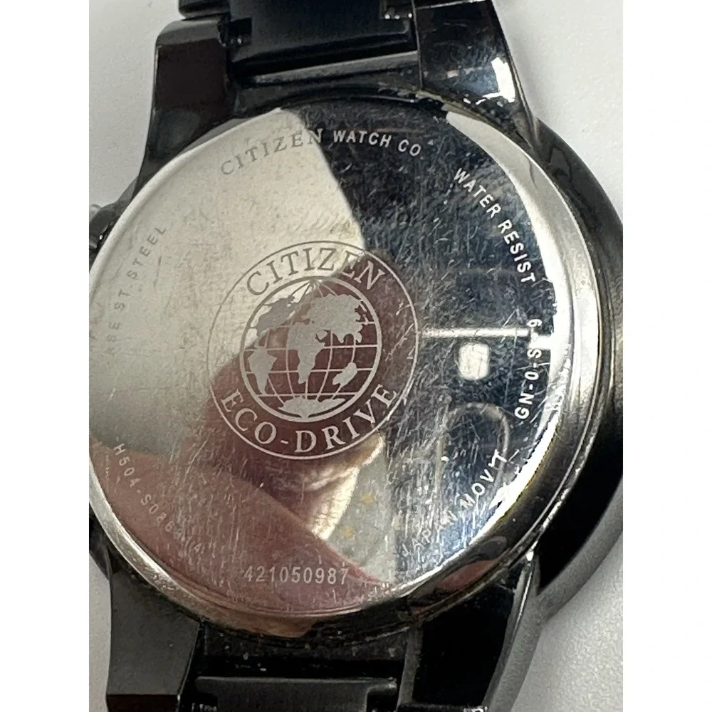Citizen H504-S086914 Eco-Drive Mens Working Watch 43MM 6.75